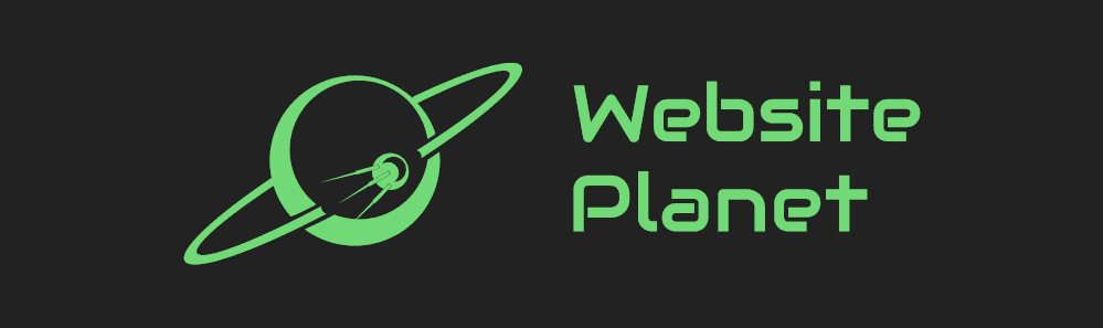 Website Planet logo sample - sci-fi style